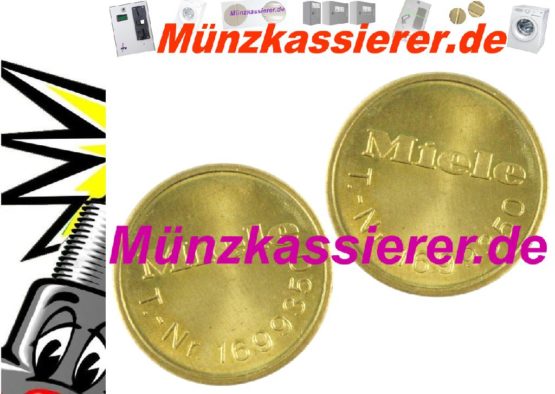 Münzkassierer 5 x orig. MIELE WERTMARKEN T 1699350-Münzkassierer.de-7